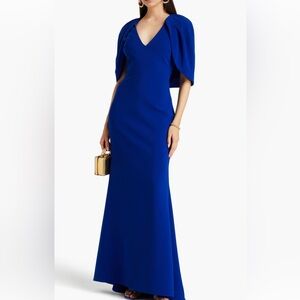 Badgley Mischka dress special occasion sz 4 in Royal blue. Ret $795